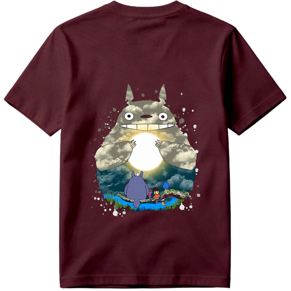 Totoro and Friends Under the Moonlight - Tee