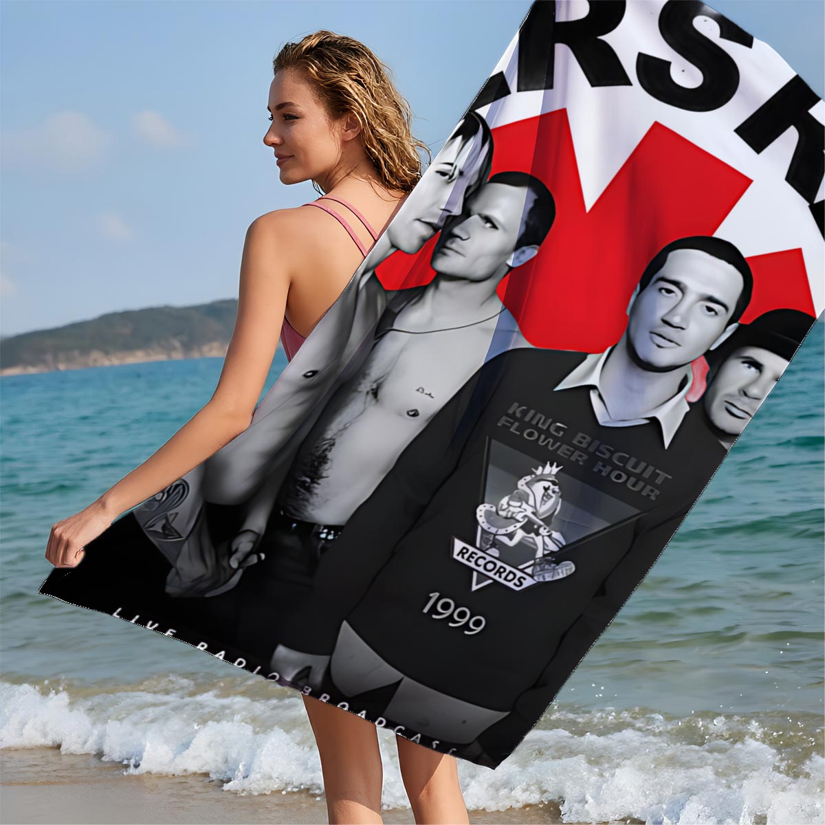 Linkin Park Live Radio Broadcast 1999 - Beach towels
