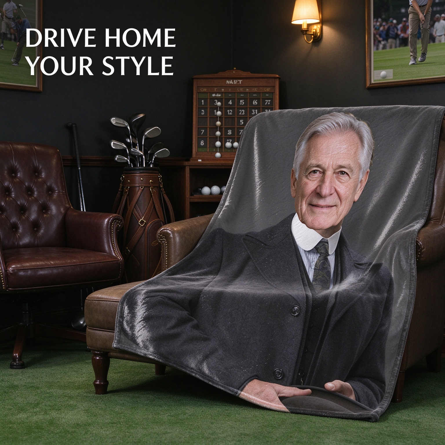 Custom Face Photo Flannel Blanket, Ultra-Soft Velvet Throw for Sofa and Bed, Personalized Portrait Keepsake Gift