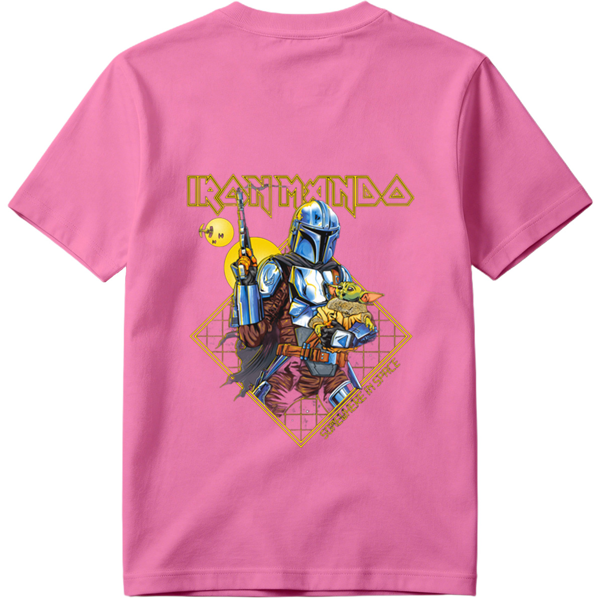 Iron Mando: The Mandalorian and Grogu in Space - Tee