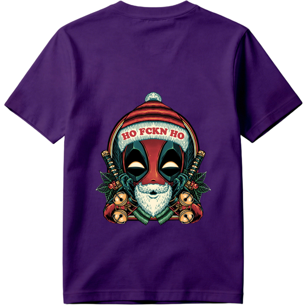 Deadpool Santa Christmas Design - Tee