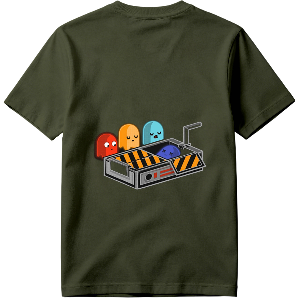 Pac-Man Ghosts in a Trap - Tee