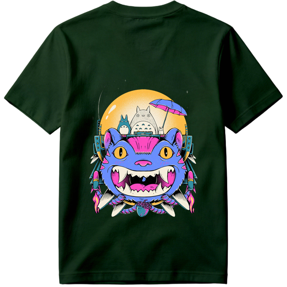 Totoro and the Cosmic Cat - Tee