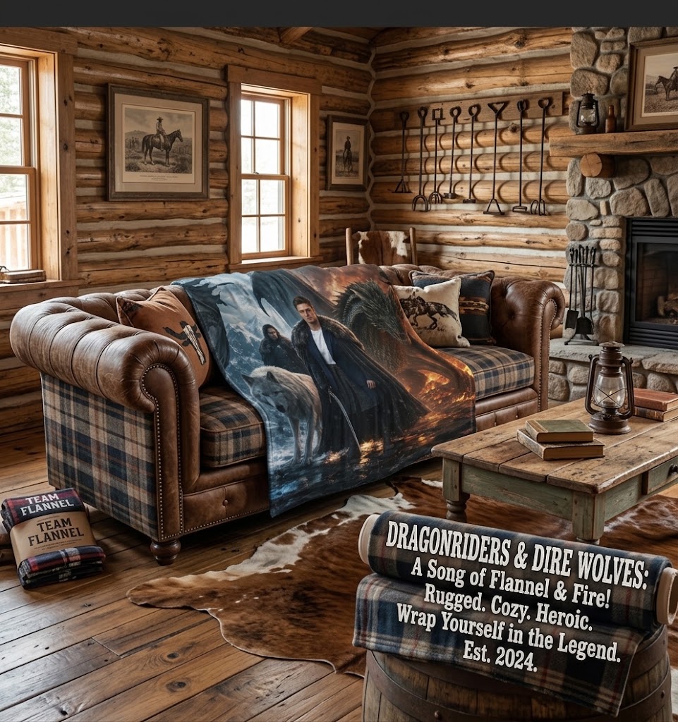 Custom Face Blanket Game of Thrones Inspired Flannel Blanket for Couch, Bed, or Travel – Perfect Gift for Fans and Cosplay Enthusiasts