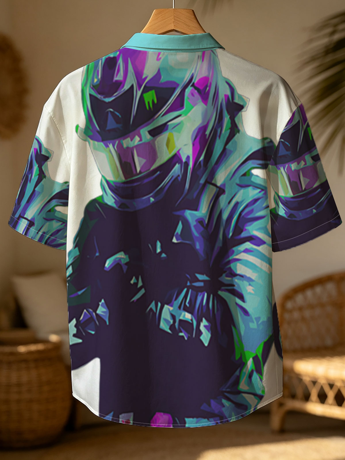 Futuristic Racer in Neon Gear -  Shirt