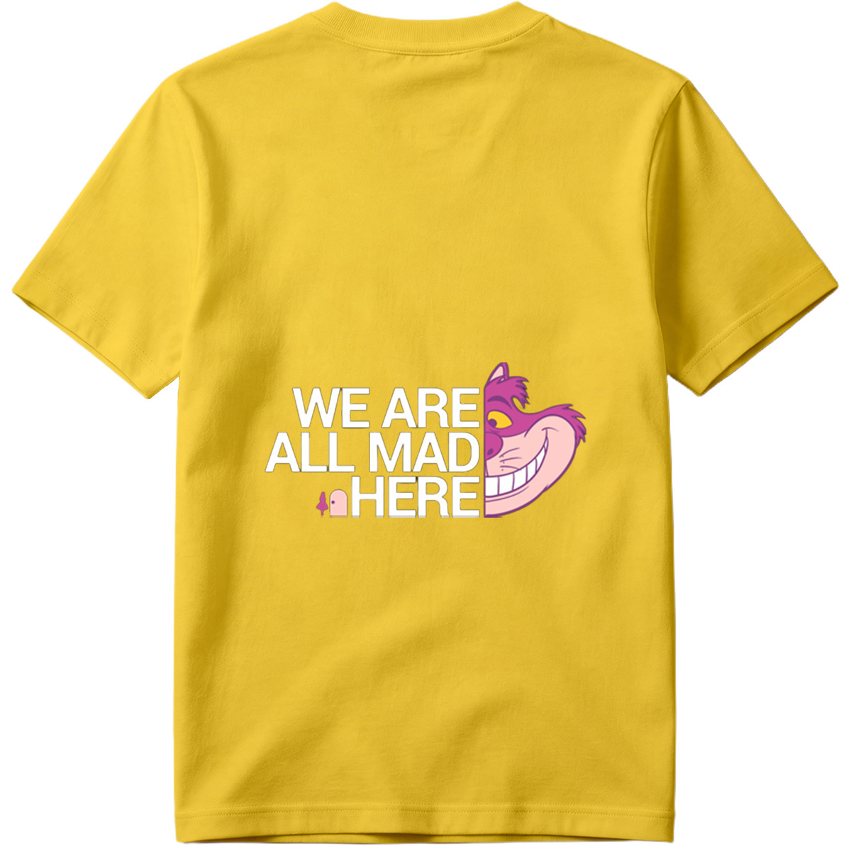 Alice in Wonderland - Cheshire Cat: We Are All Mad Here - Tee