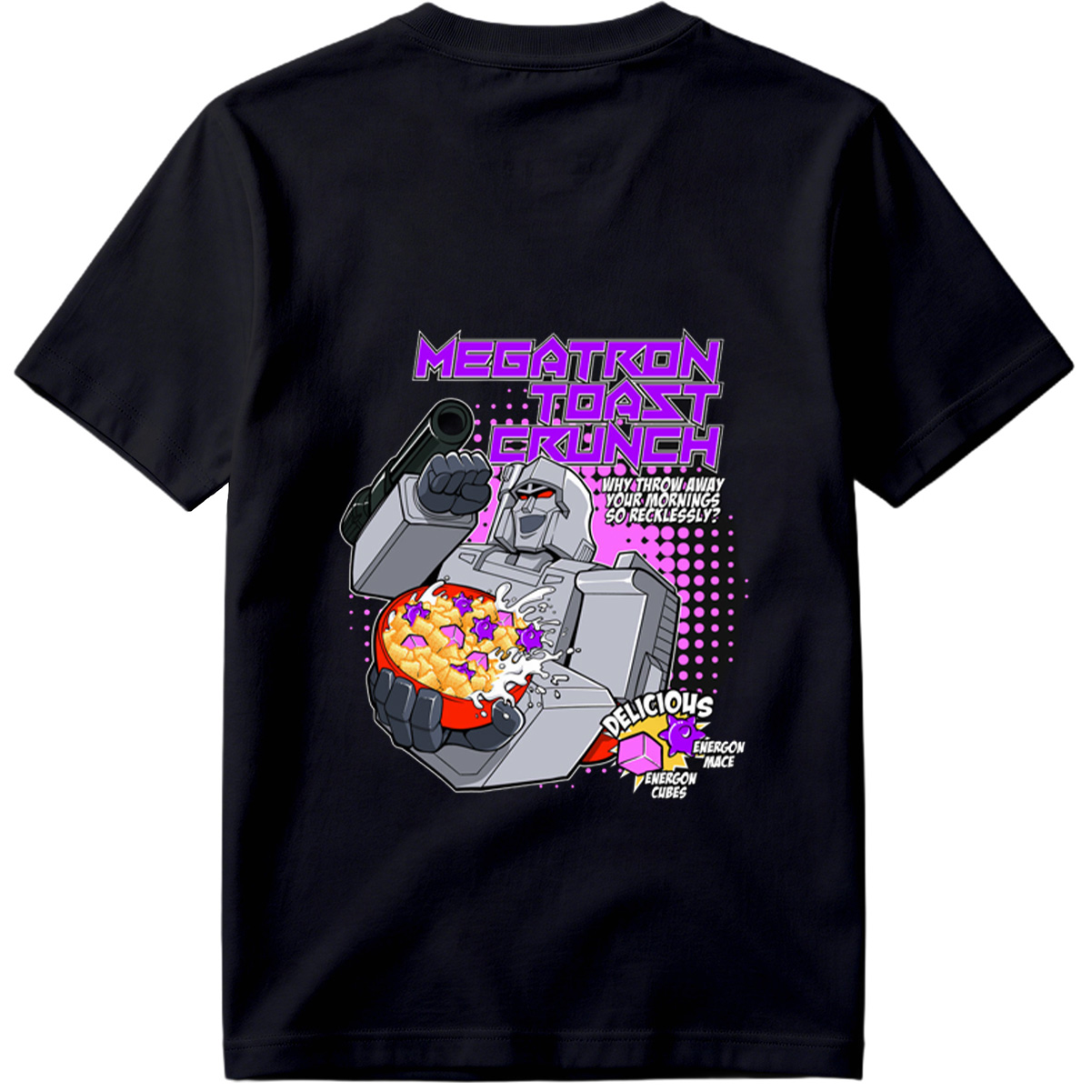 Megatron Toast Crunch - Transformers Cereal Parody - Tee