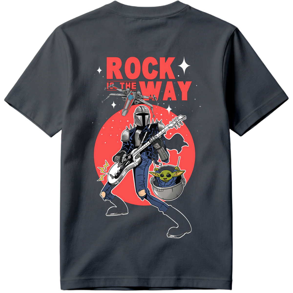 The Mandalorian and Grogu Rock the Way - Tee