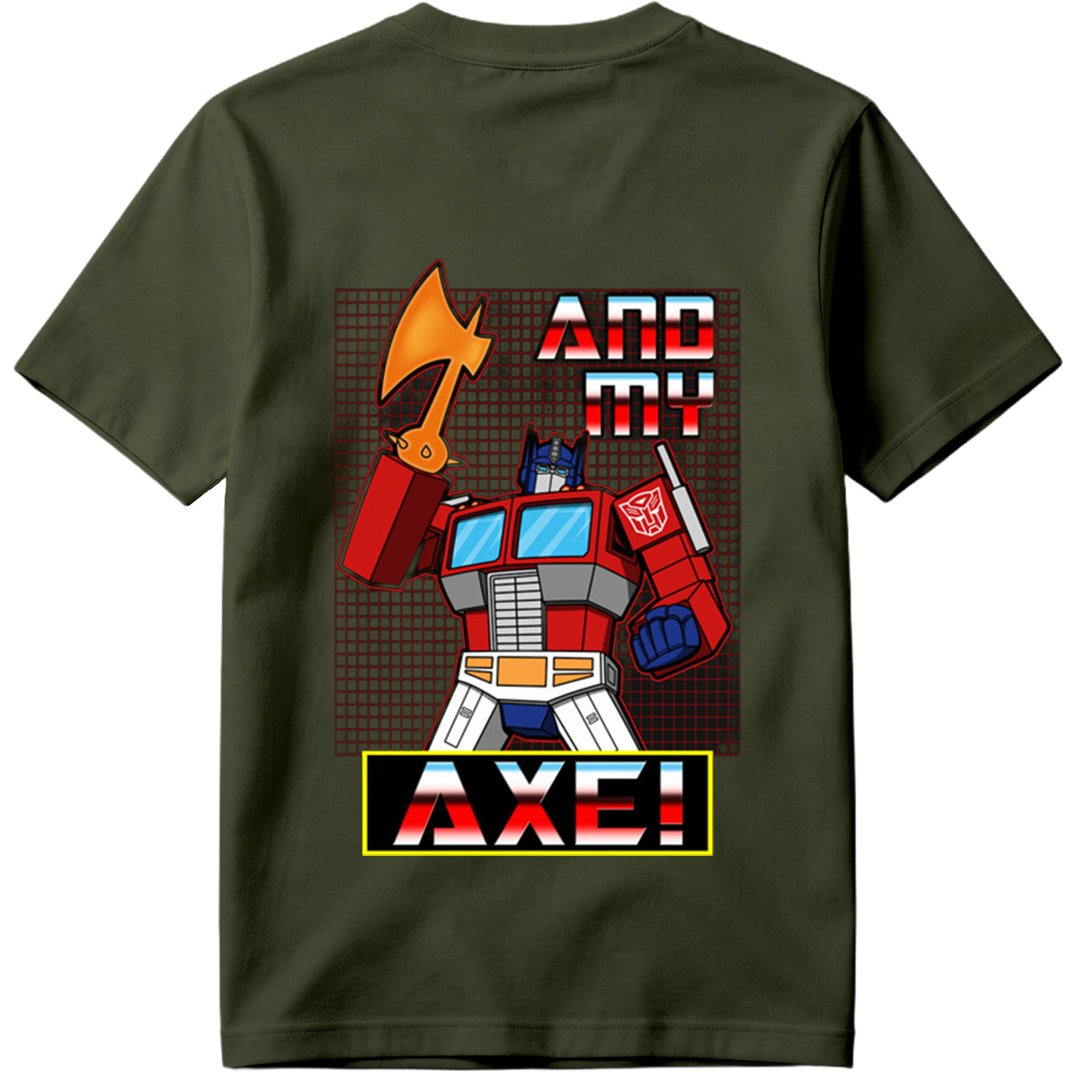 Transformers Optimus Prime Axe! - Tee