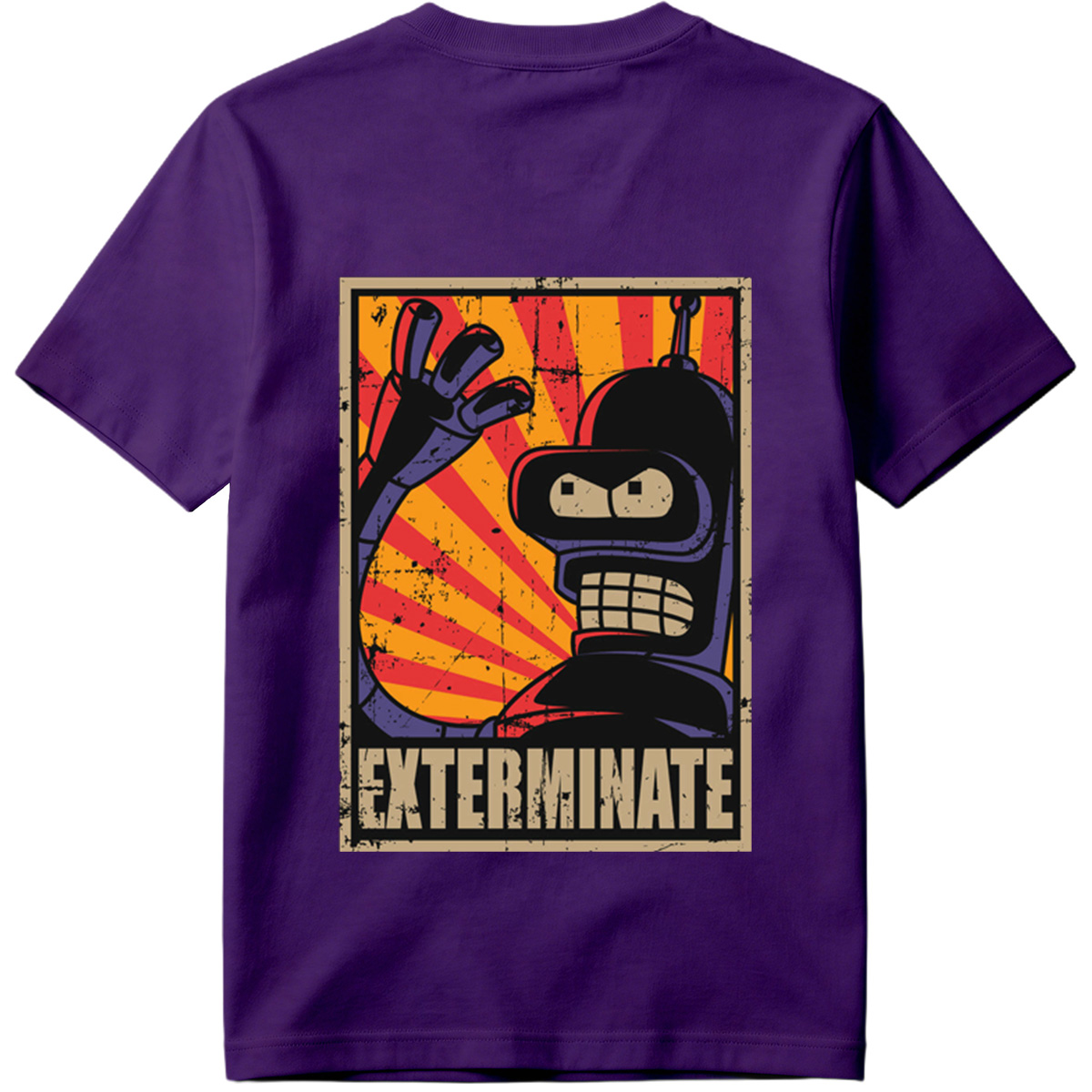 Futurama: Bender Exterminate Poster - Tee