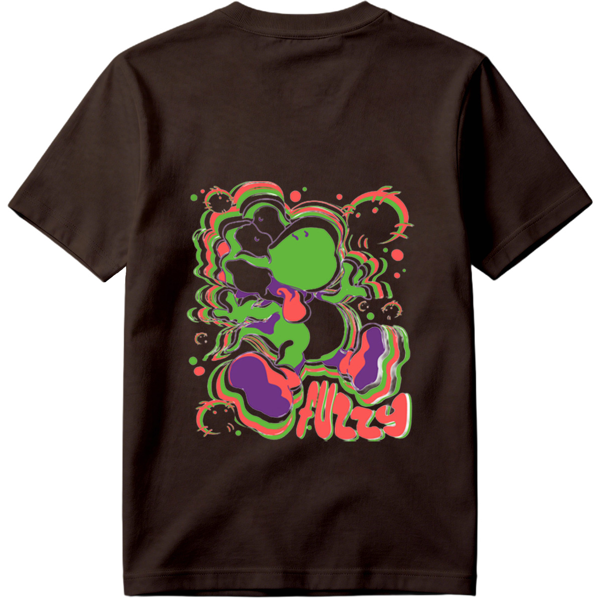 Yoshi Fuzzy Art Design - Tee