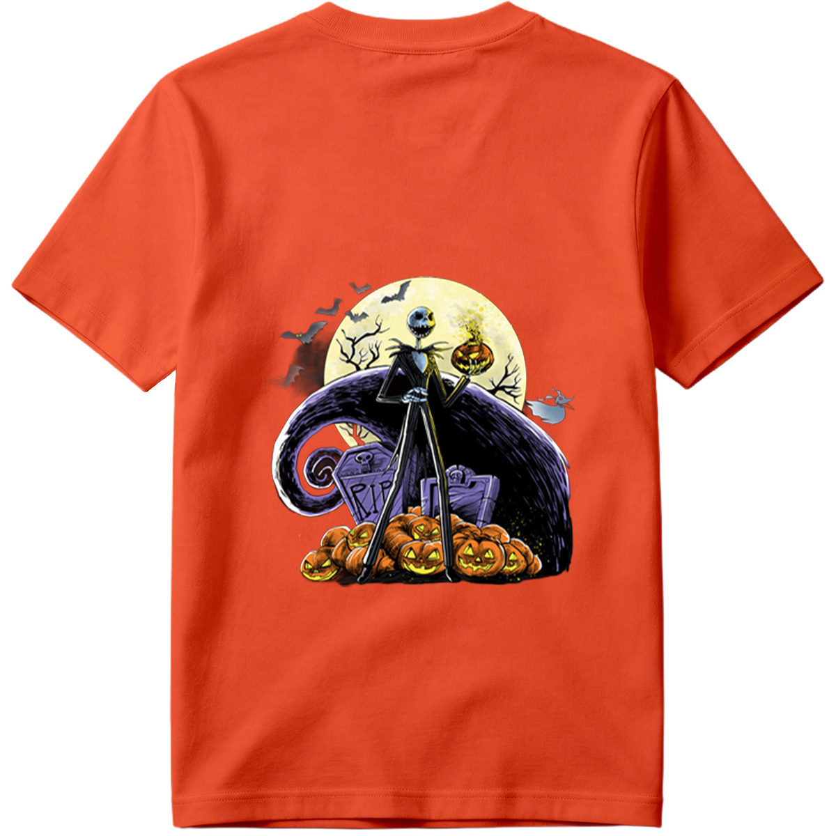 The Nightmare Before Christmas - Jack Skellington and Pumpkin King - Tee