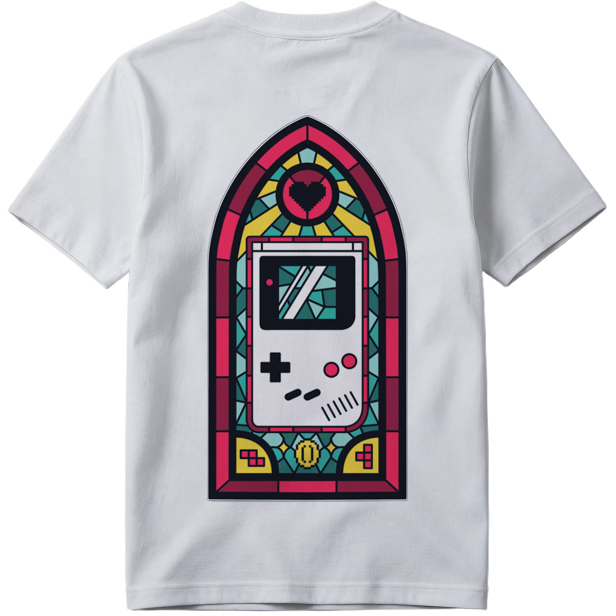 Stained Glass Game Boy - Tee