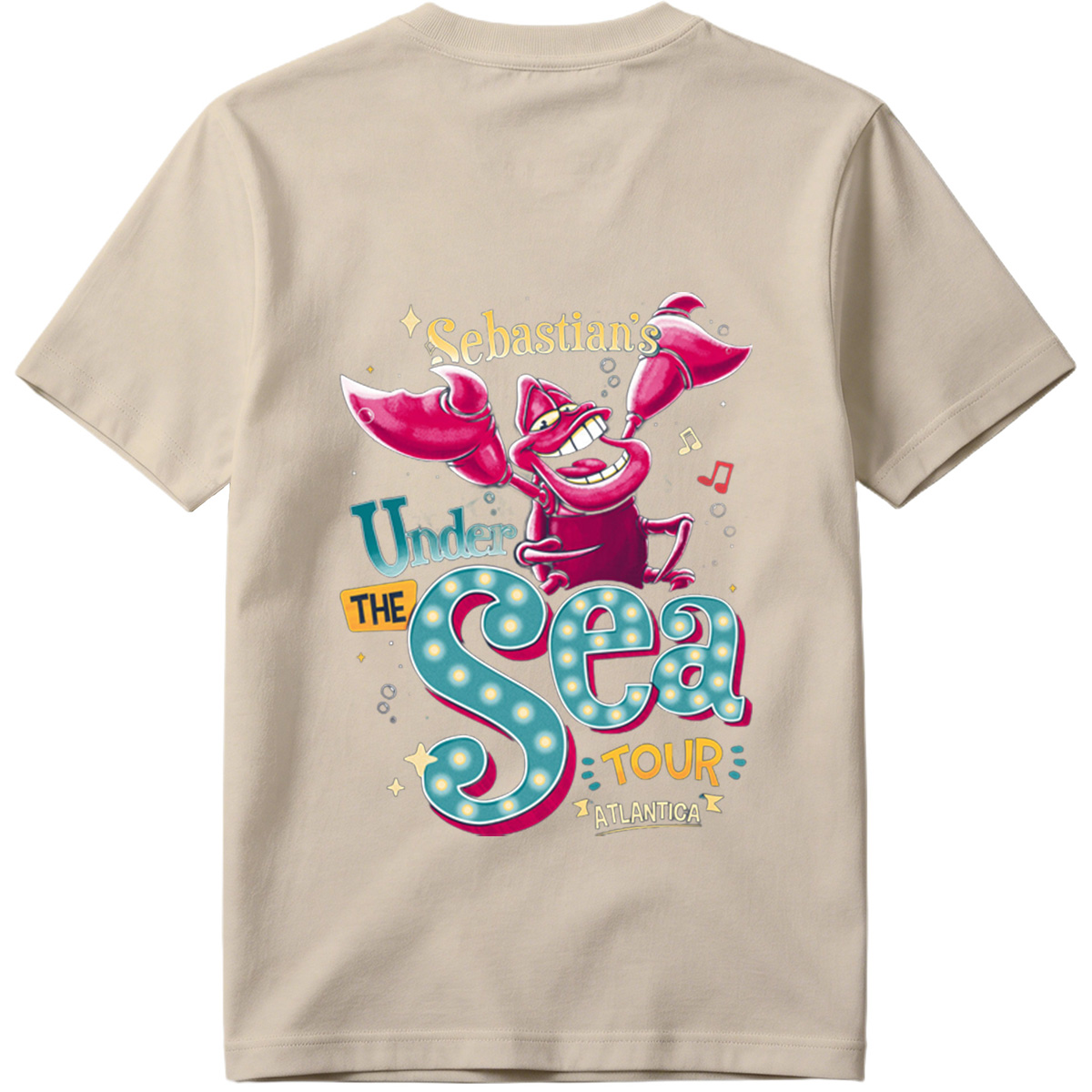 Sebastian's Under the Sea Tour Atlantica - Tee