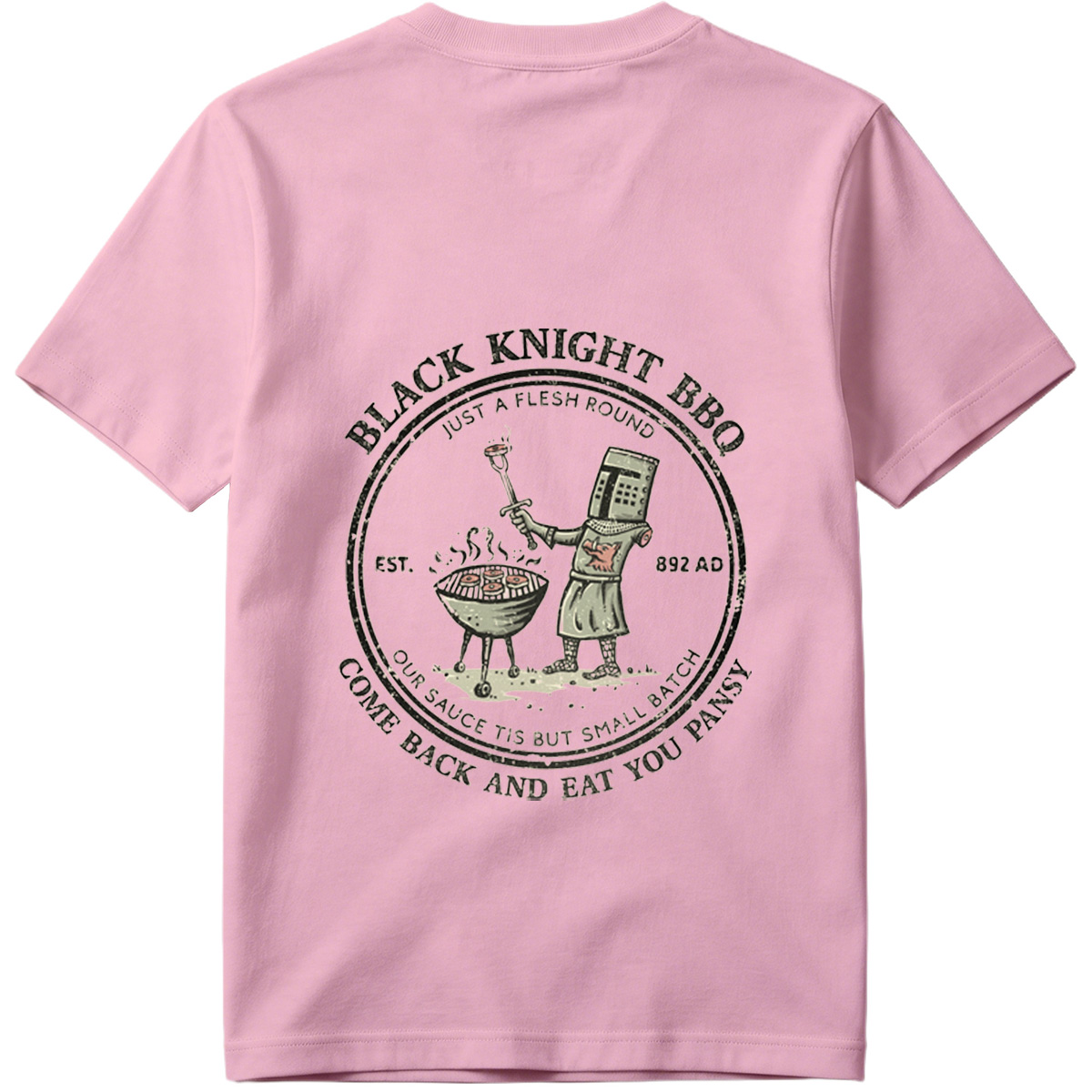 Black Knight BBQ: Just a Flesh Round - Tee
