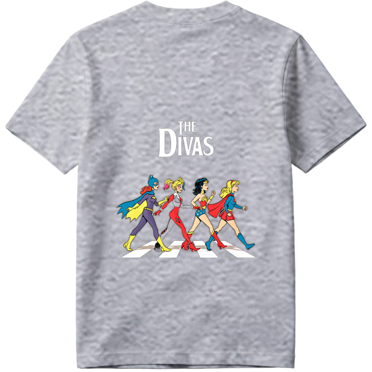 The Divas: Batgirl, Harley Quinn, Wonder Woman, Supergirl - Tee