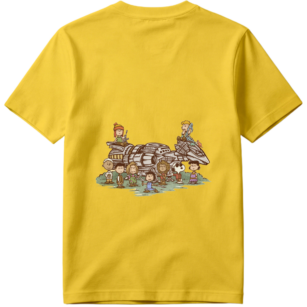 Peanuts Characters Meet Star Wars: A Galactic Adventure - Tee