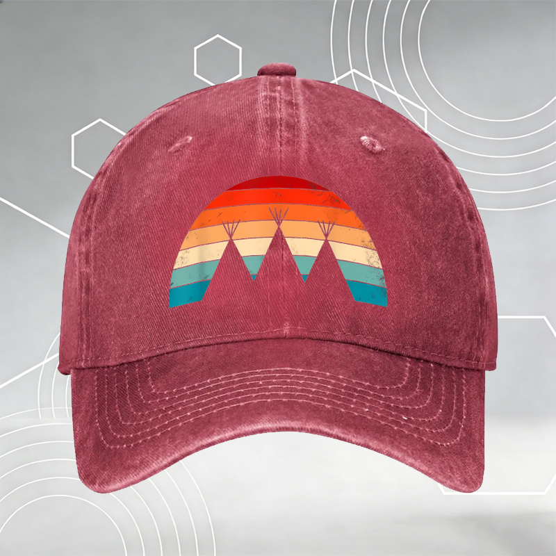 New Baseball Cap with Colorful Mushroom Print Design Unisex Adjustable Hat for Outdoor Activities and Casual Wear Suitable for Men and Women