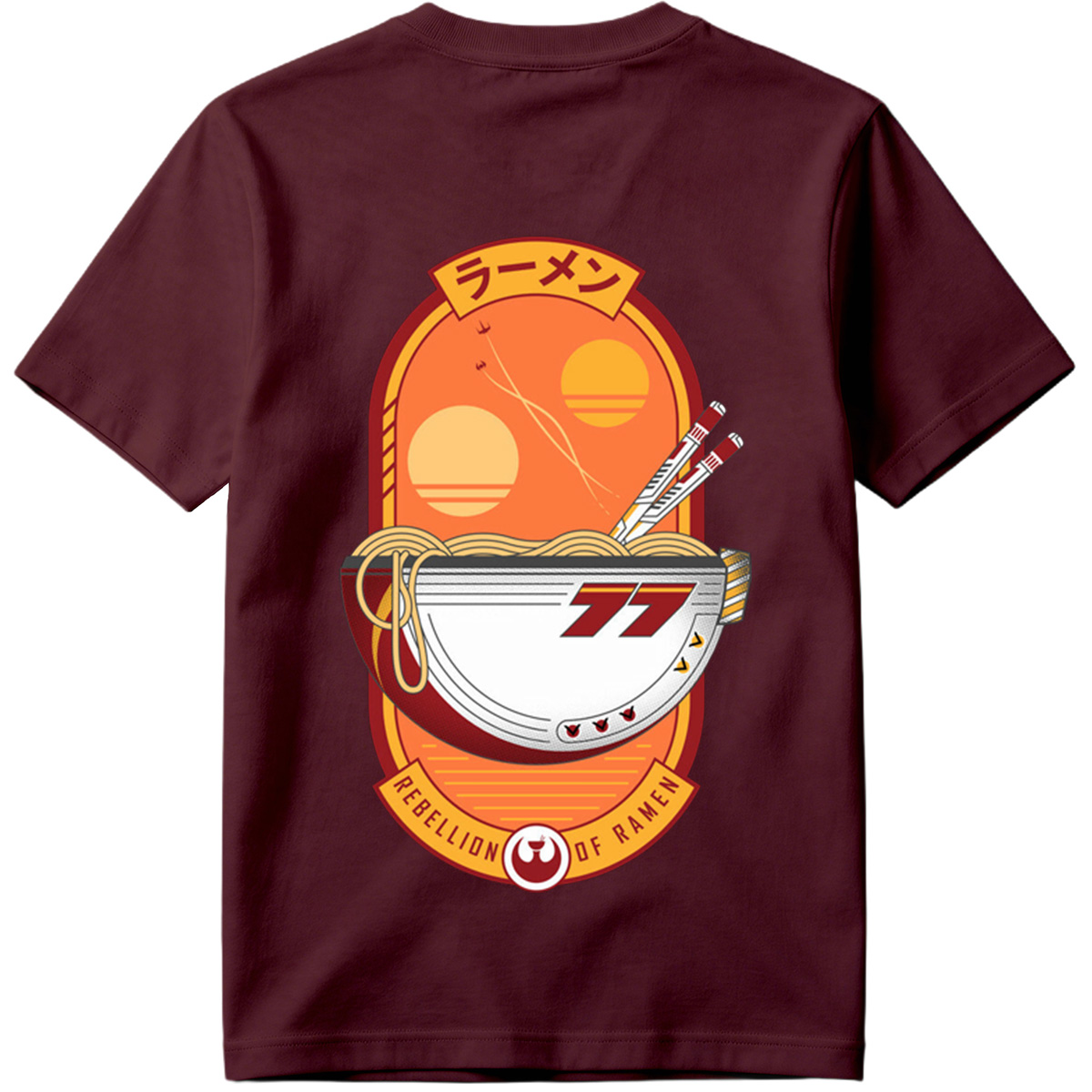 Rebellion of Ramen: Star Wars Inspired Design - Tee