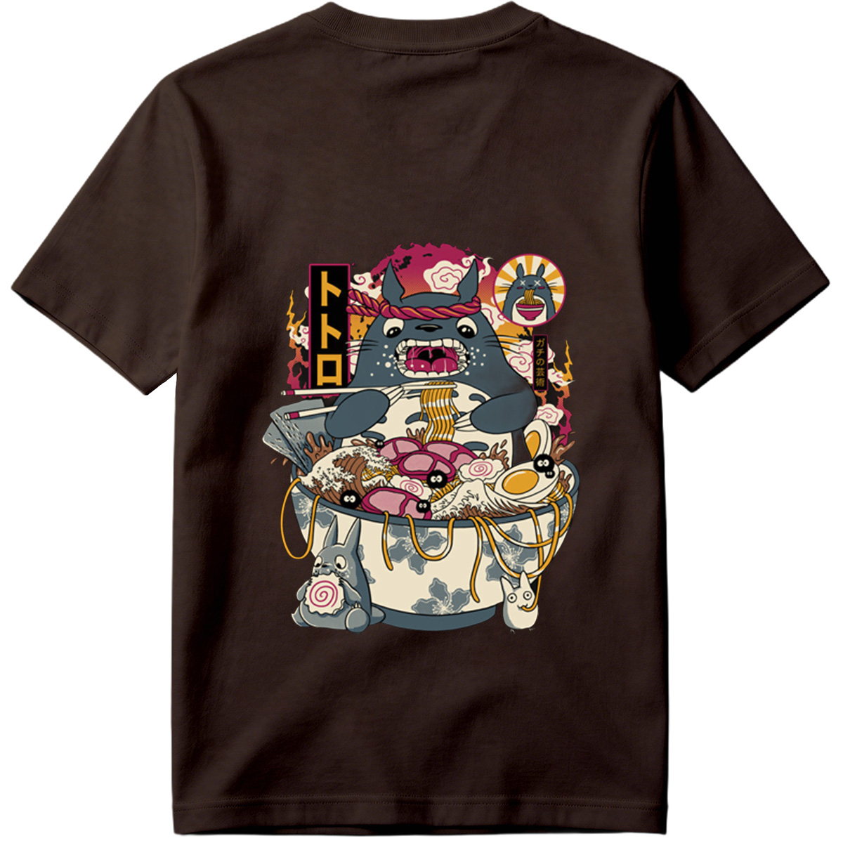 Totoro Ramen Bowl Art - Tee