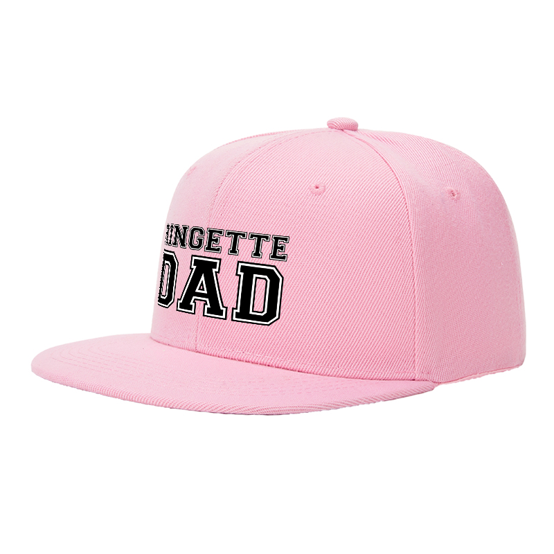 Flat Brim Baseball Cap Ringette Dad Logo Streetwear Underground Skate Style for Basketball Court Skate Park Urban Lifestyle Skaters Rap Artists Streetwear Enthusiasts