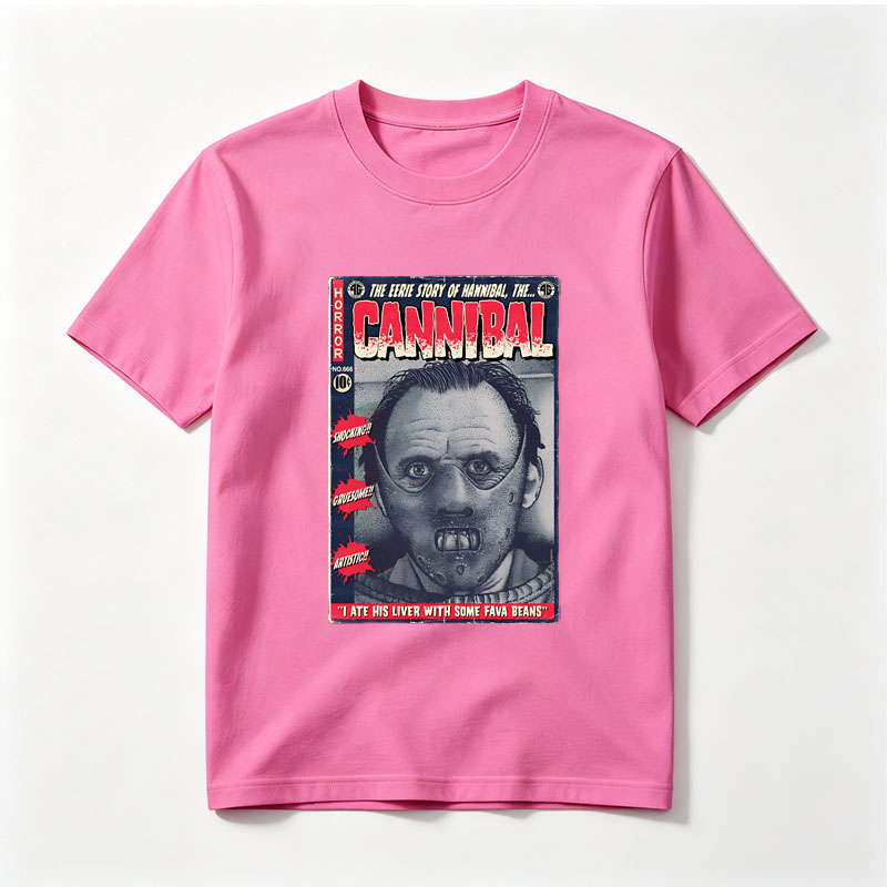 Hannibal Lecter Horror Comic Cover: 