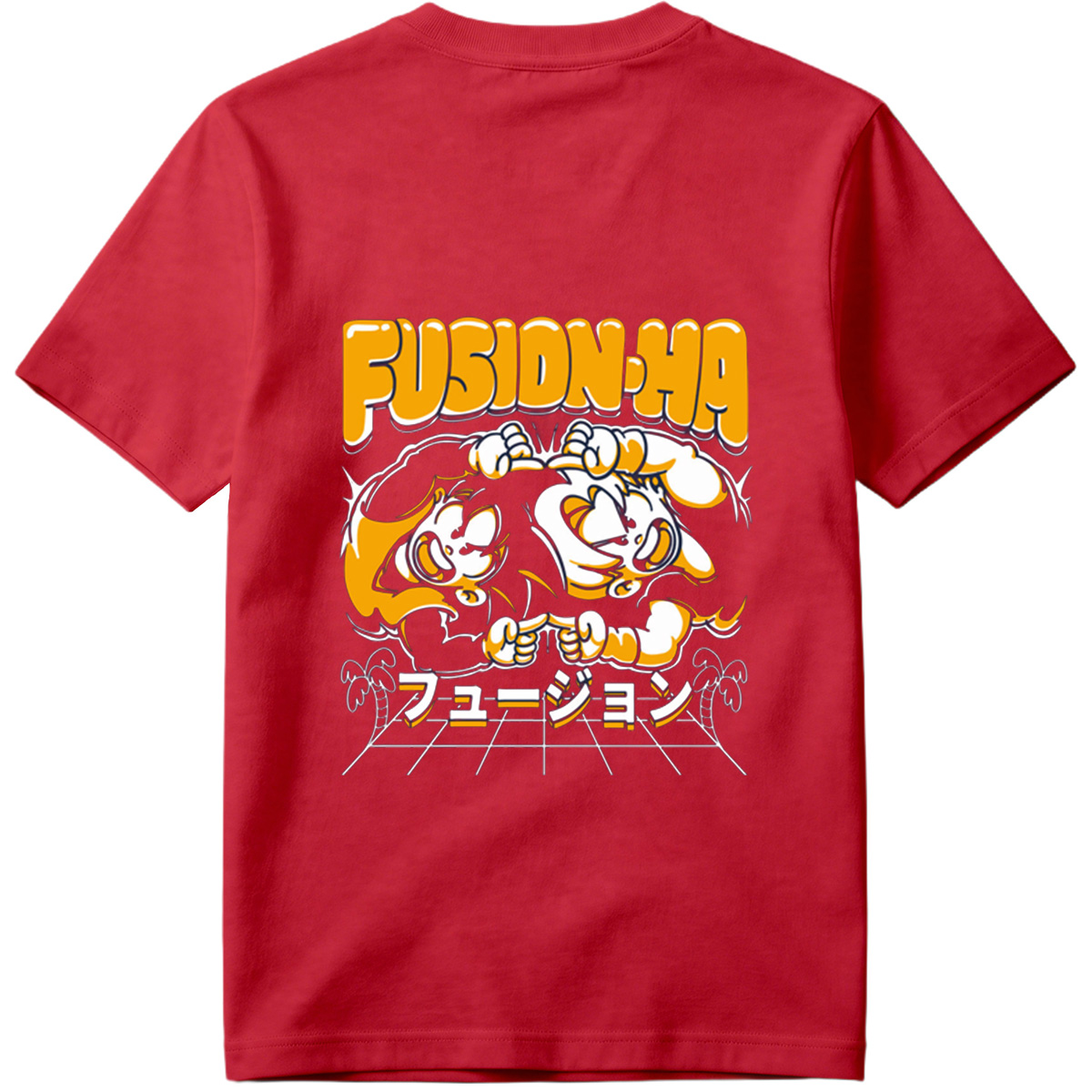 Fusion-Ha: Looney Tunes Characters Fusion Design - Tee