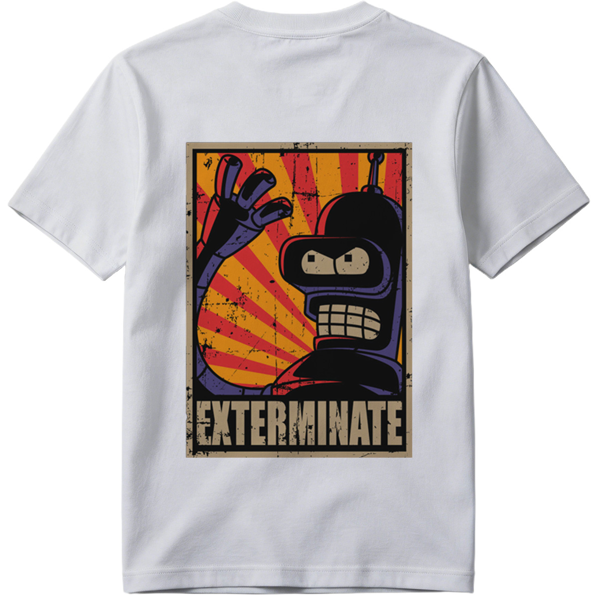 Futurama: Bender Exterminate Poster - Tee