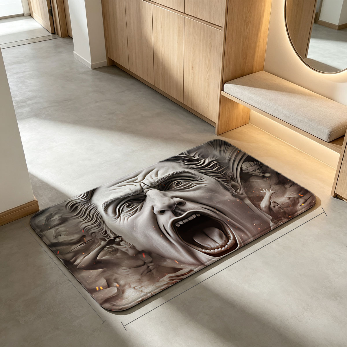 Dumbledore's Advocate: Harry Potter and the Dark Lord's Return - Flannel floor mat