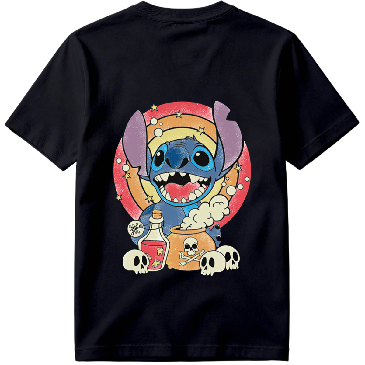 Stitch in a Magical Cauldron Scene - Tee