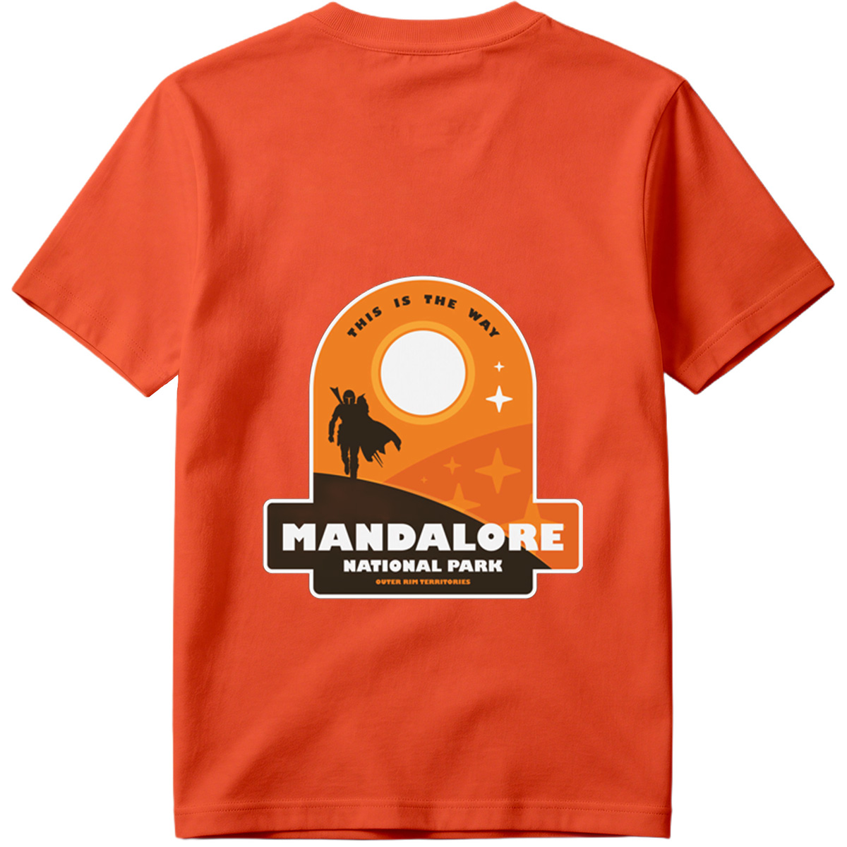 Mandalore National Park: The Mandalorian Walks the Way - Tee