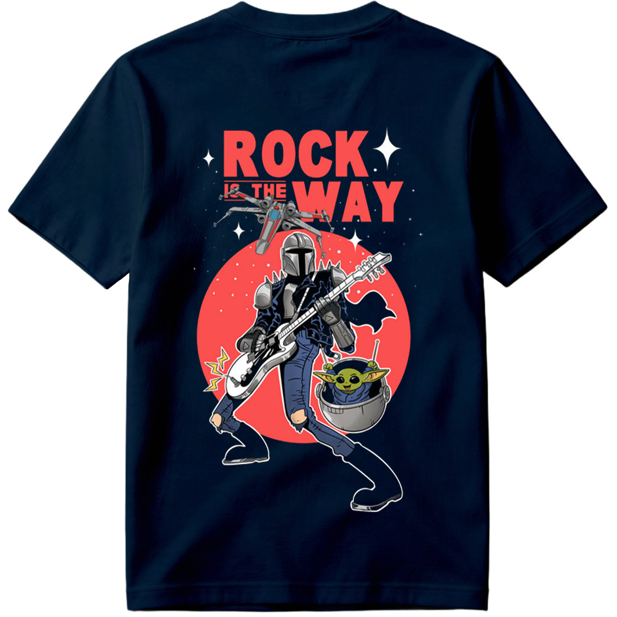 The Mandalorian and Grogu Rock the Way - Tee
