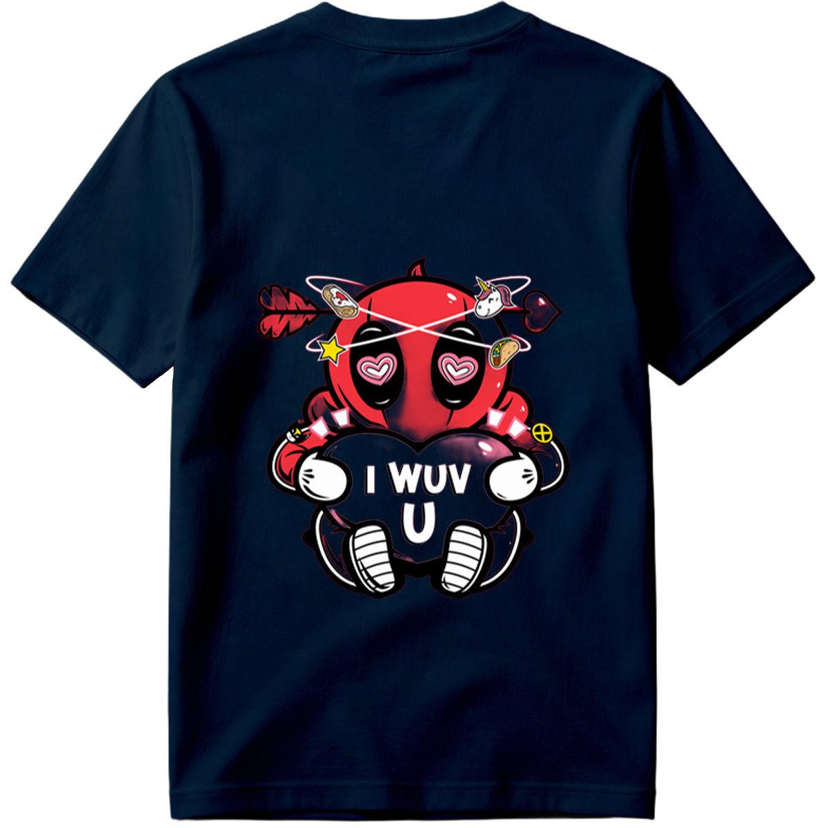 Deadpool I Wuv U - Tee