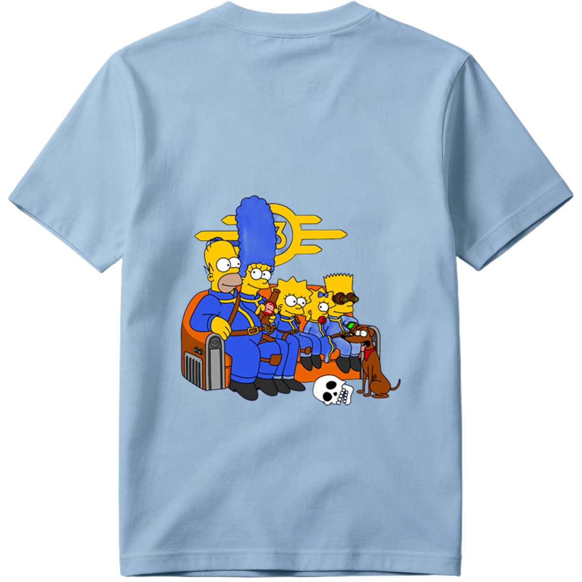 The Simpsons Family in Starfleet Uniforms - Tee