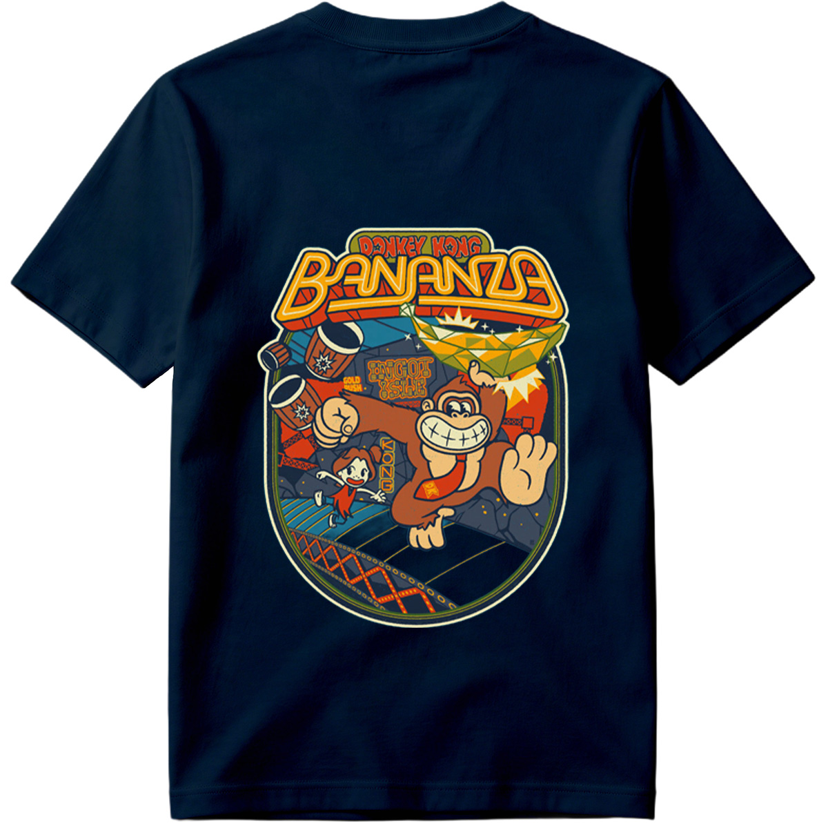Donkey Kong Bananza: Donkey Kong and Diddy Kong Adventure - Tee