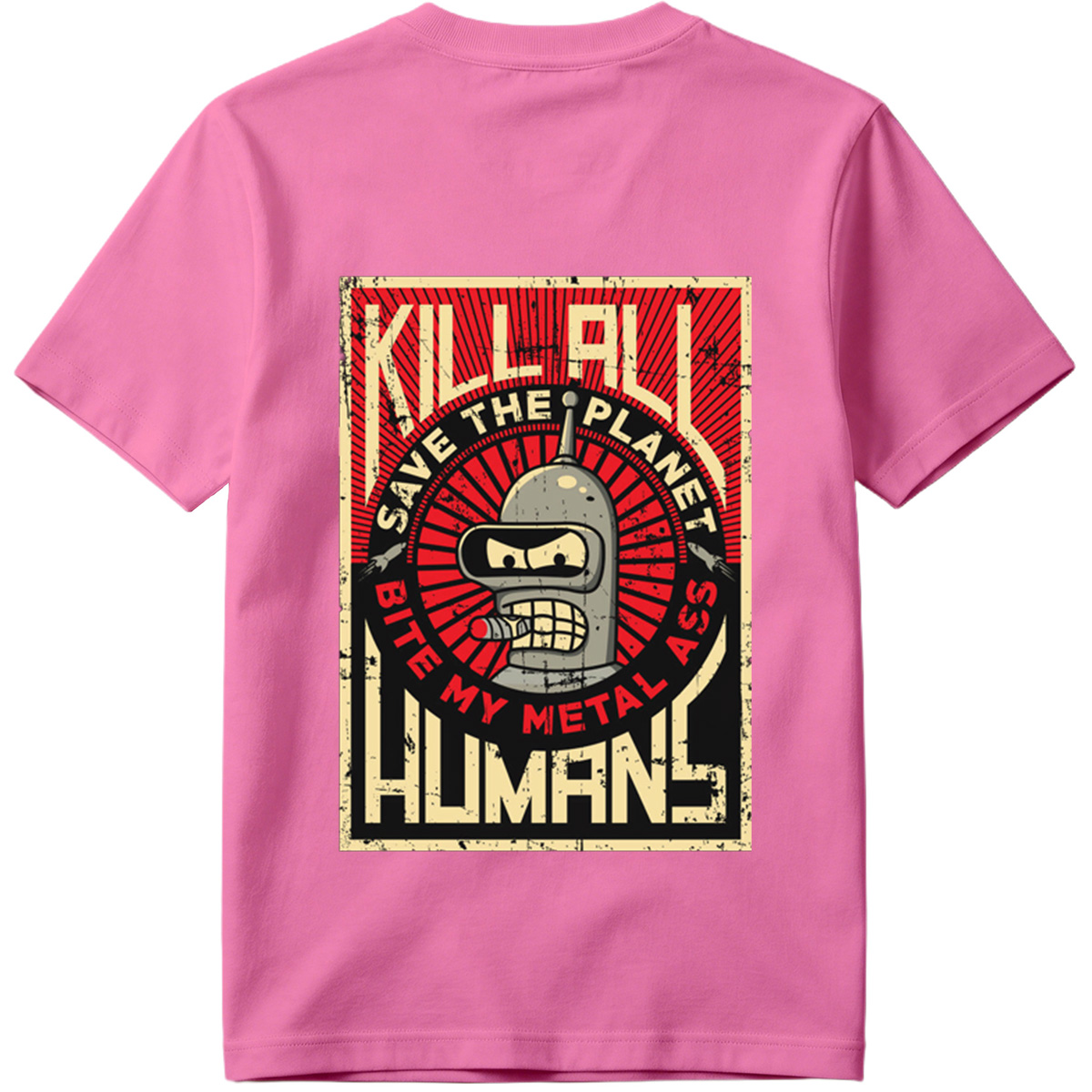 Futurama - Bender: Kill All Humans - Tee