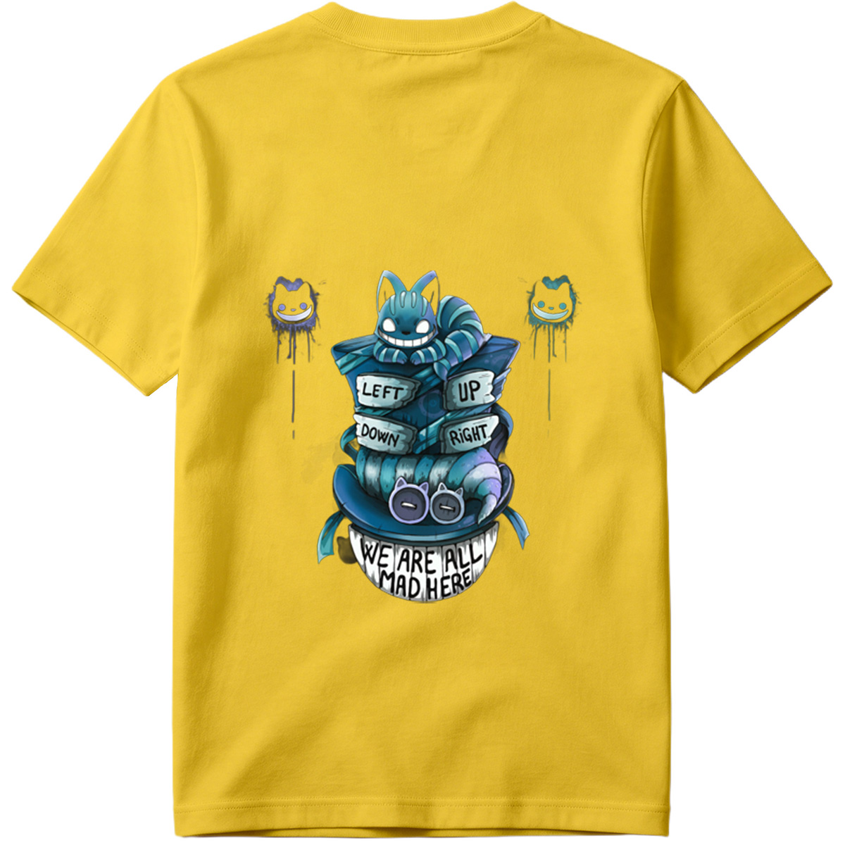 Cheshire Cat and Pokémon Fusion: We Are All Mad Here - Tee