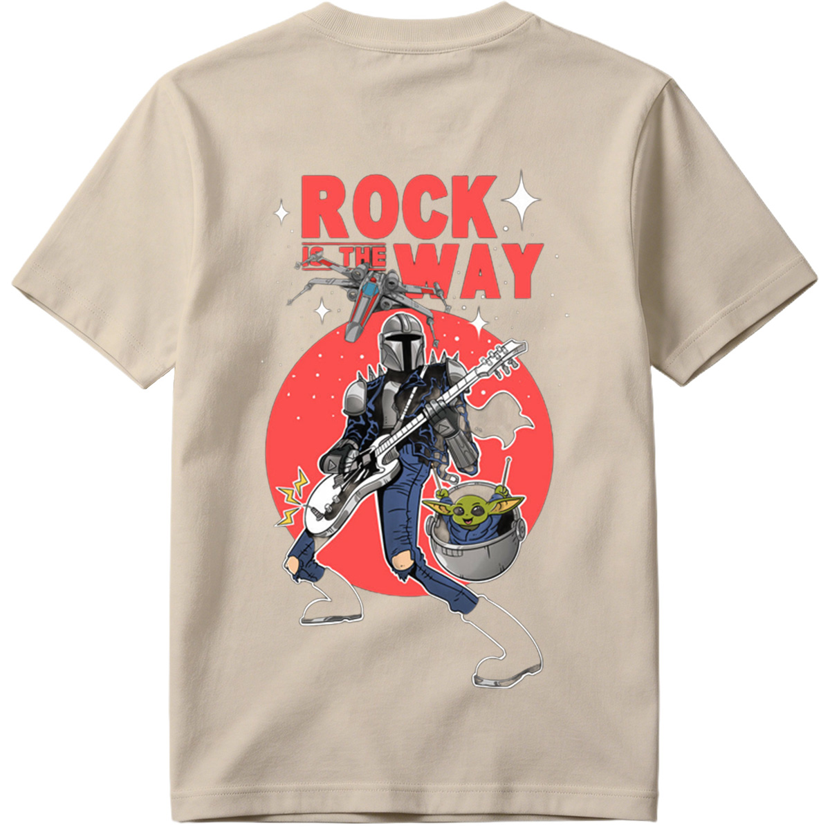 The Mandalorian and Grogu Rock the Way - Tee