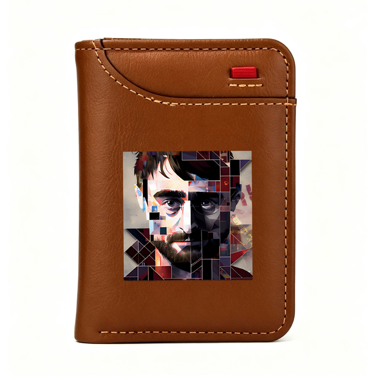 Harry Potter and the Dark Lord: A Mosaic of Magic and Mystery - Vertical Style Wallet