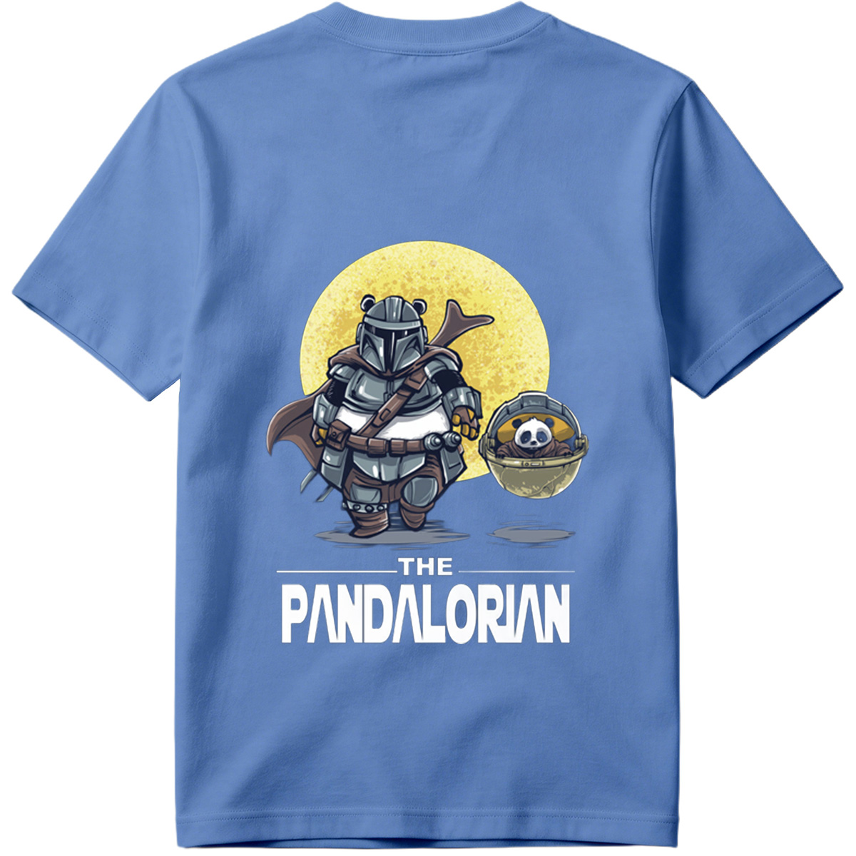 The Mandalorian with Panda Baby - Tee