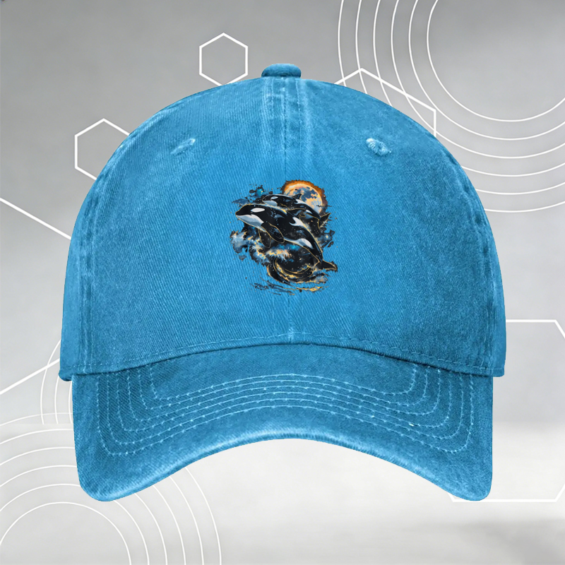 New Baseball Cap with Chicken and Cow Police Arresting Chef Print - Unisex Adjustable Hat for Casual Wear, Outdoor Activities, and Fun Gifts - Perfect for Adults and Teens Who Love Humor and Pop Culture