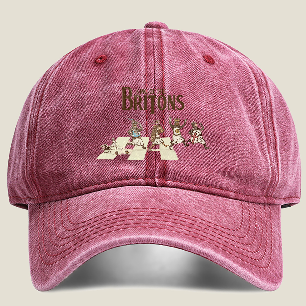 King of the Britons: Knights in Pursuit - Washed Denim - Baseball Cap