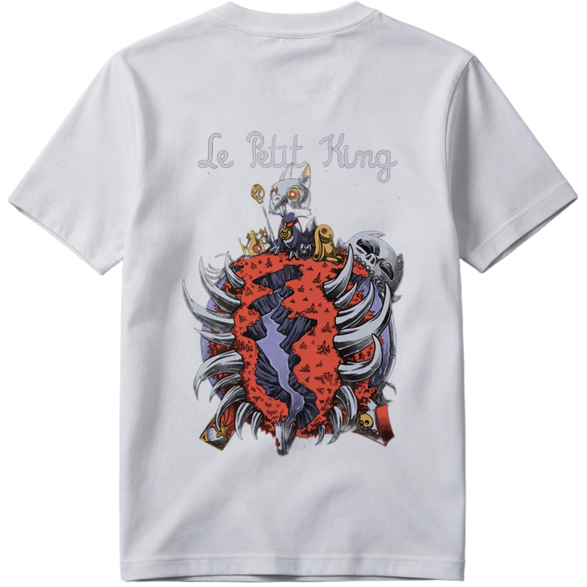 Le Petit King: The Skeletal Cat King and His Kingdom - Tee