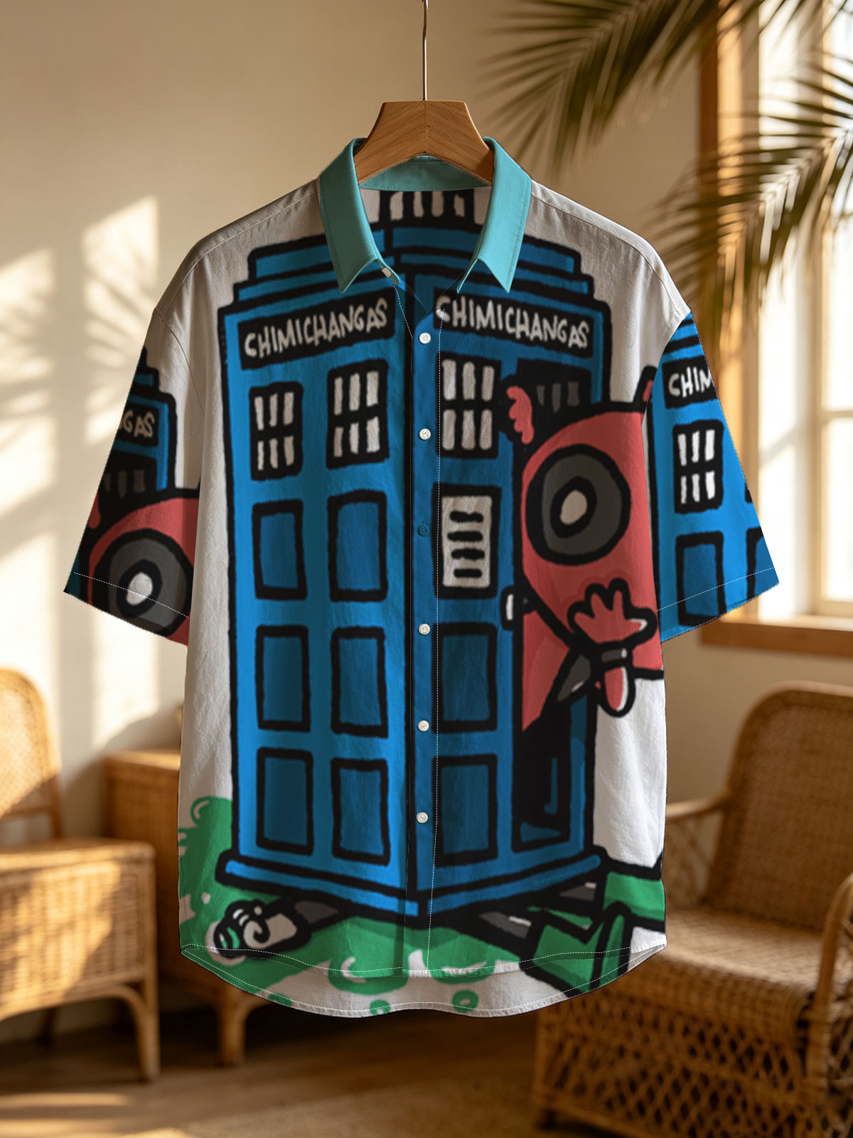 Rick and Morty's Chimichanga TARDIS Adventure -  Shirt