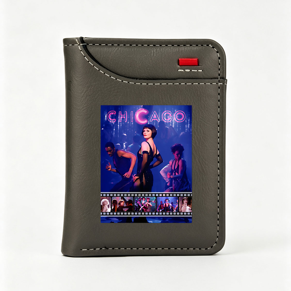 Chicago: Roxie Hart, Velma Kelly, and Billy Flynn in a Glamorous Jazz Age Musical Drama - Vertical Style Wallet