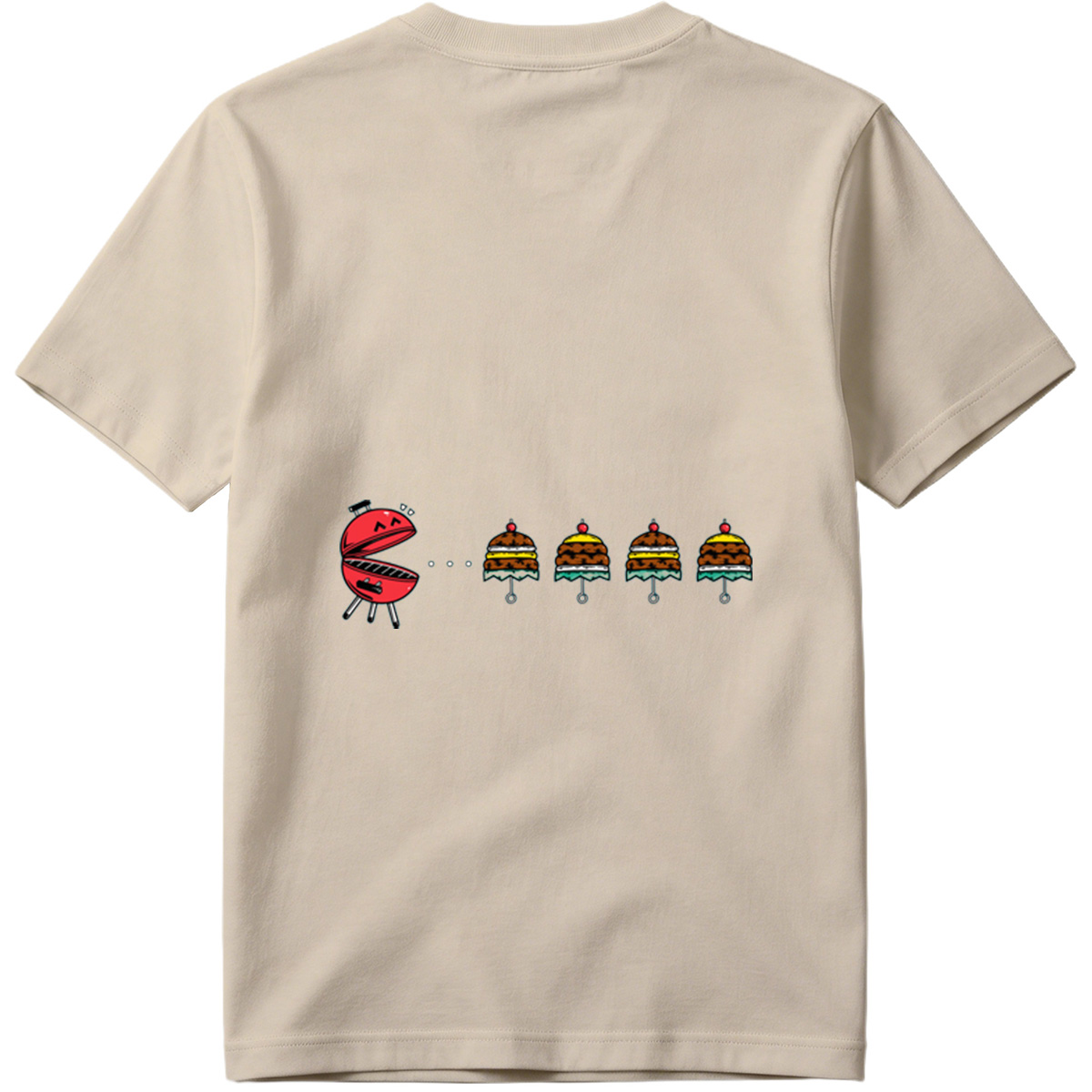 Grill and Cake Characters - Tee