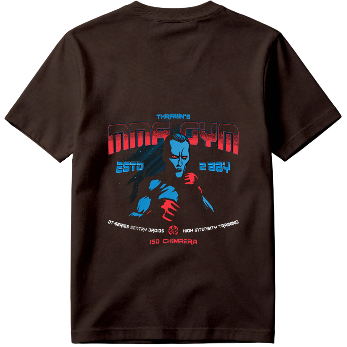 Thrawn's Dark Gym: DT-Series Sentry Droids & ISD Chimera - Tee