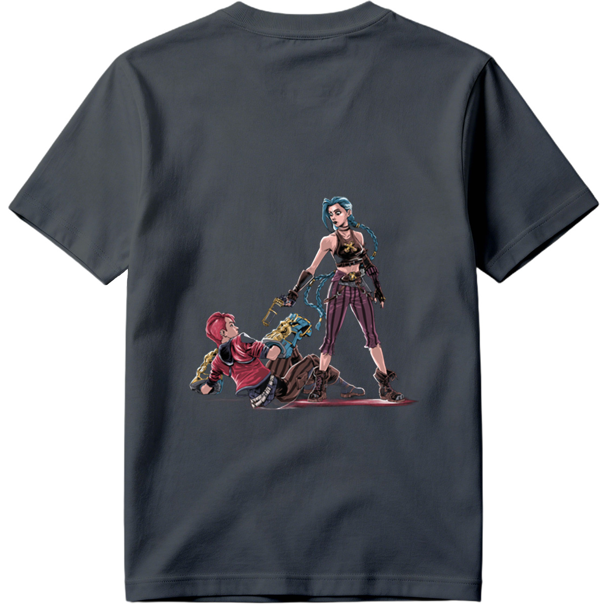 Jinx and Vi from League of Legends - Tee