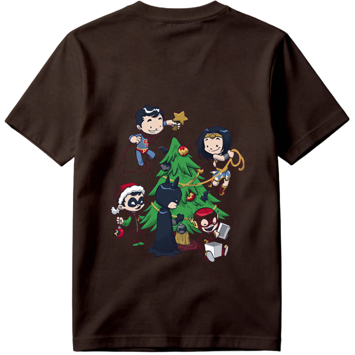 DC Super Heroes Christmas Celebration - Tee