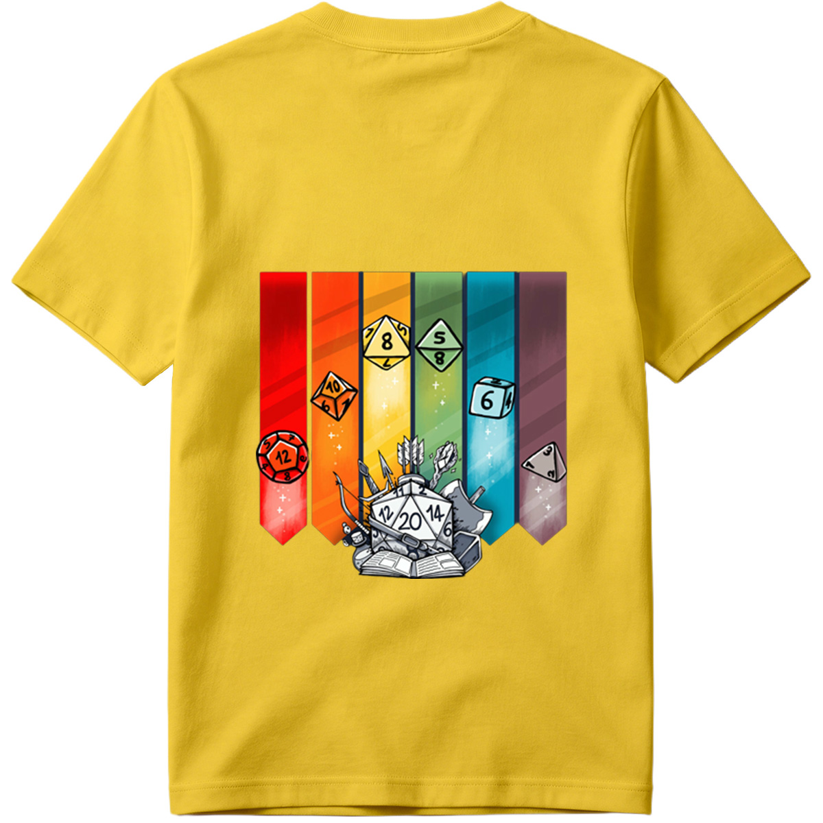 D&D Dice & Gear Collection - Tee